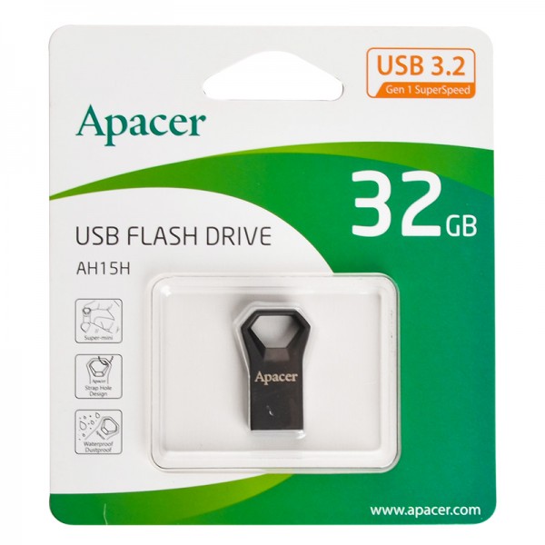 فلش اپیسر (Apacer) مدل 32GB AH15H USB3.2 گارانتی متین