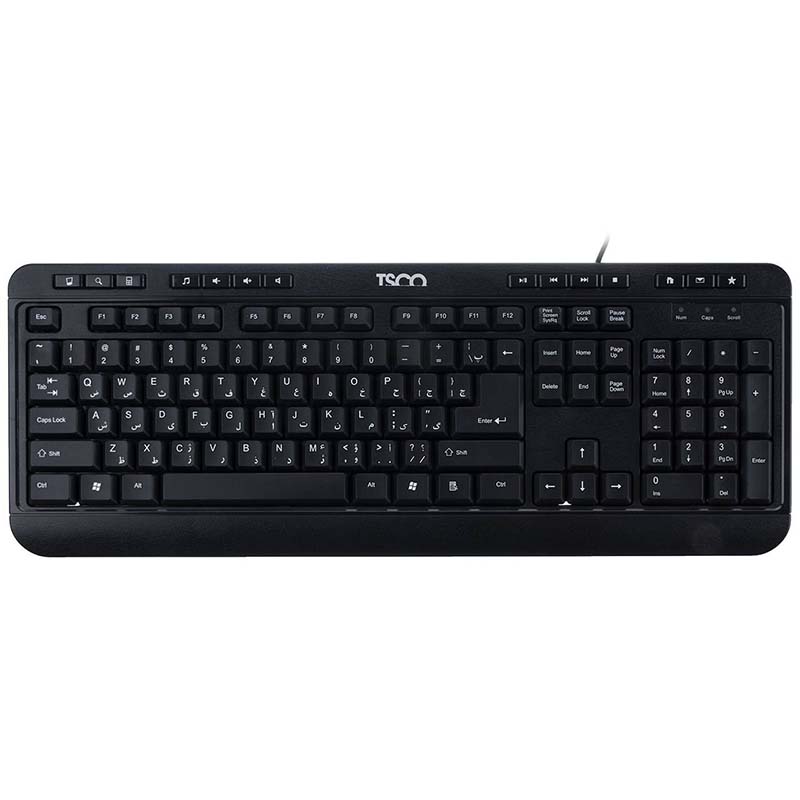 کیبورد و ماوس سیمی تسکو TSCO TKM8052