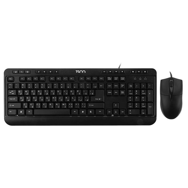 کیبورد و ماوس سیمی تسکو TSCO TKM8052