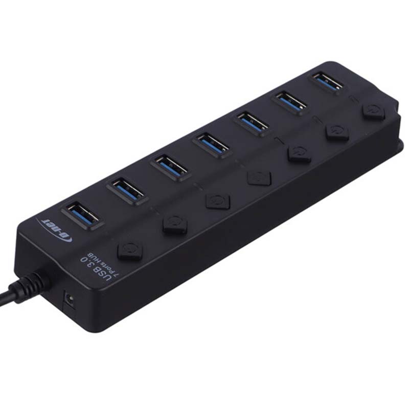 هاب 7 پورت 120 سانتی USB3.0 دی نت D-NET DT-480