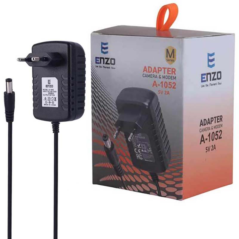 آداپتور مودم 5 ولت 2 آمپر انزو ENZO A-1052