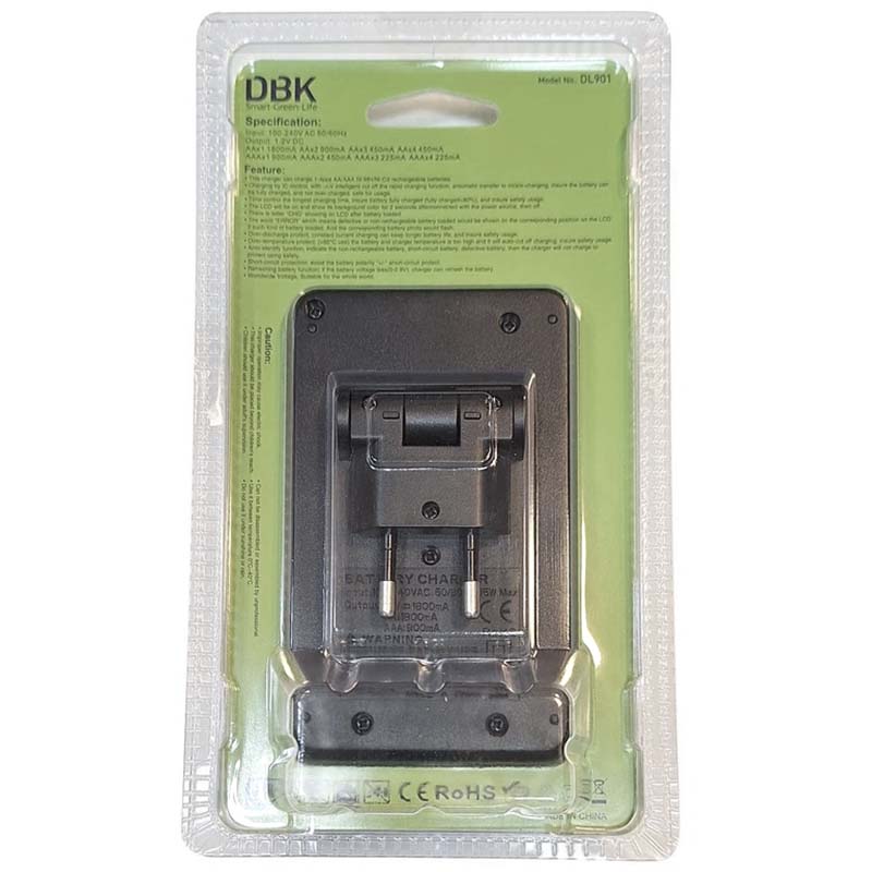 شارژر باتری 4 عددی دی بی کی DBK DL901