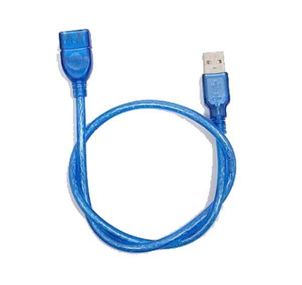 کابل افزایش طول 0.5 متری USB شیلددار