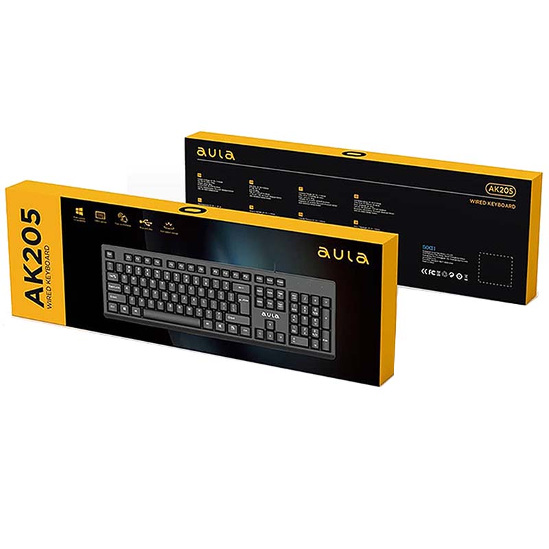 کیبورد سیمی آئولا AULA AK205
