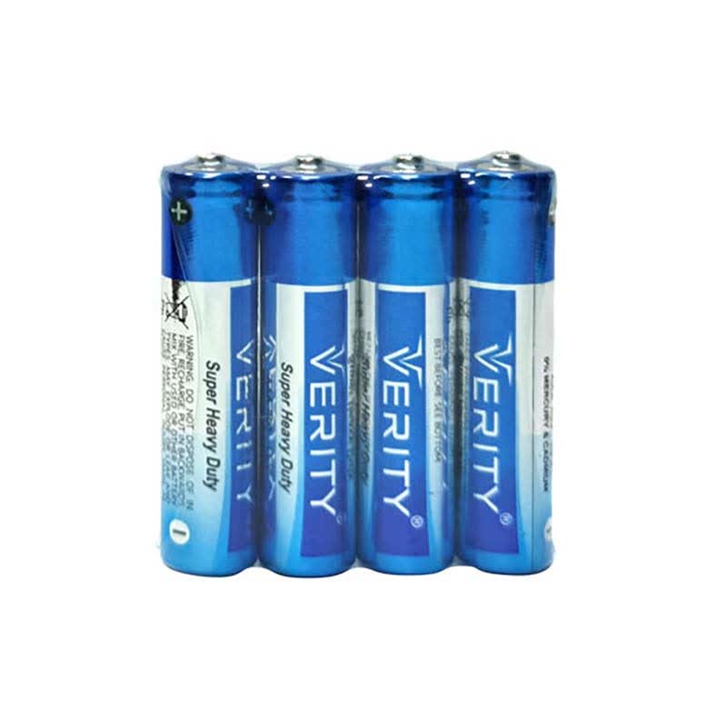 باتری نیم قلمی شرینک وریتی Verity بسته 4 عددی