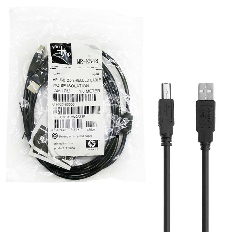 کابل 1.8 متری پرینتر اچ پی HP 548 اورجینال