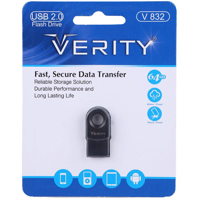 فلش مموری 64 گیگ VERITY مدل V832