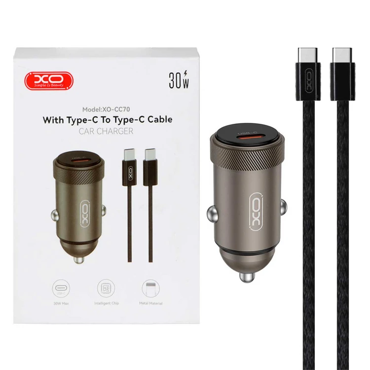 شارژر فندکی فست تک پورت XO مدل CC7030w