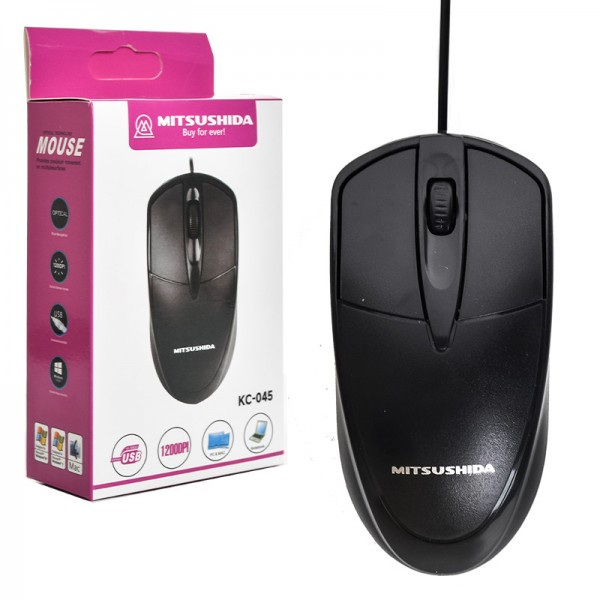 ماوس سیم دار میتسوشیدا MITSUSHIDA KC-045