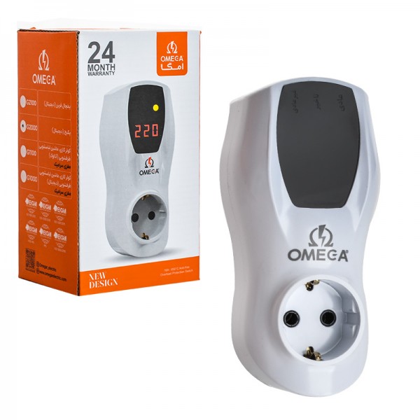 محافظ برق پکیج دیجیتال امگا OMEGA مدل G2000