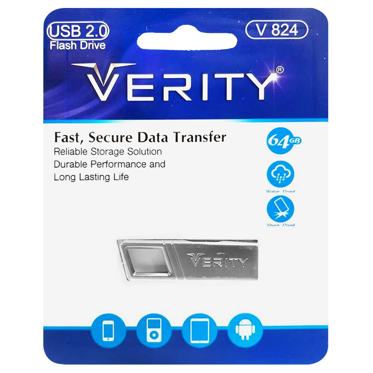فلش 64 گیگ وریتی VERITY V824