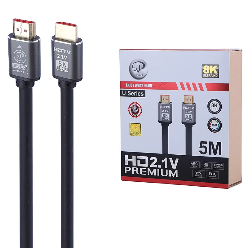 کابل XP-Product U Series HDMI 2.1V 8K 5m ایکس پی