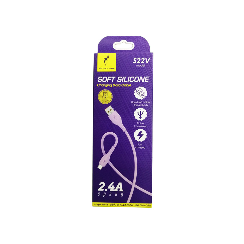 کابل میکرو یو اس بی Sky Dolphin S22V 2.4A 1m
