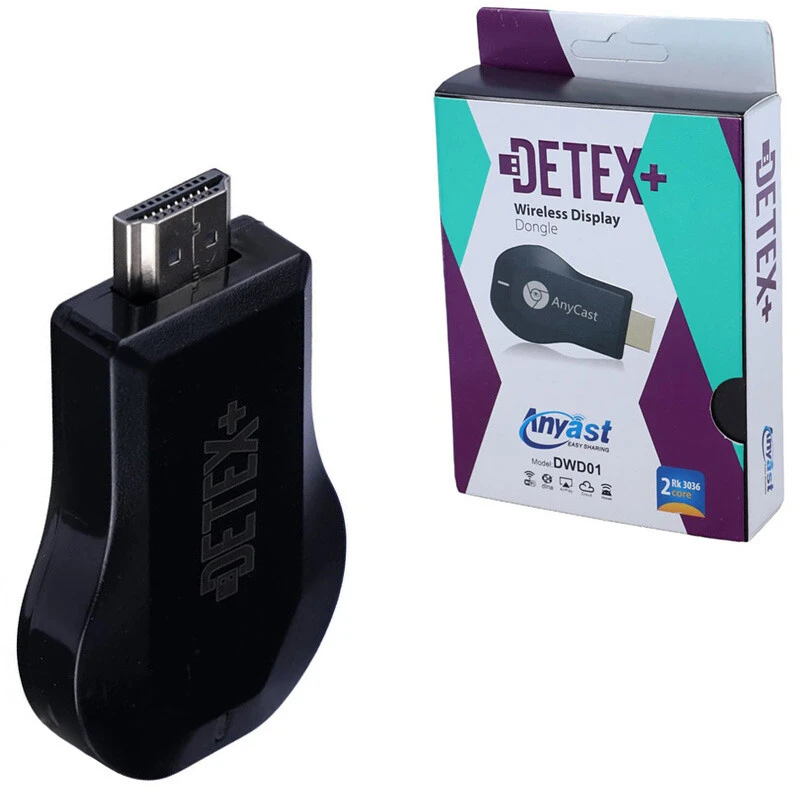 دانگل HDMI به Wifi دیتکس پلاس +DETEX مدل DWD01 AnyCast