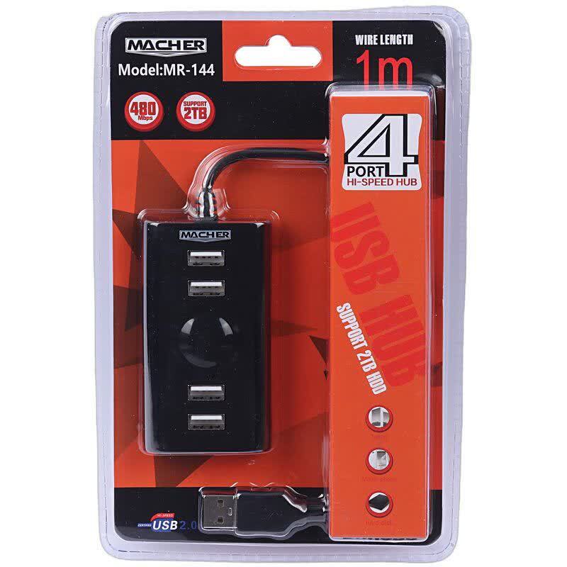 هاب چهار پورت USB2.0 مچر Macher MR-144