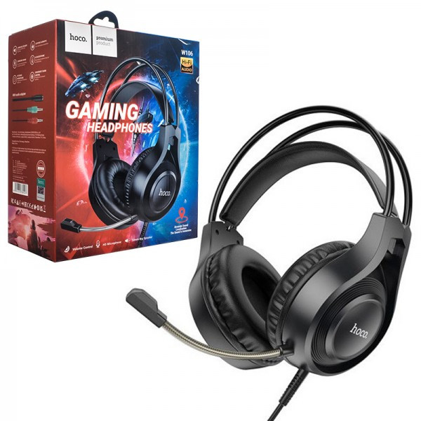 هدست سیم دار گیمینگ هوکو Hoco W106