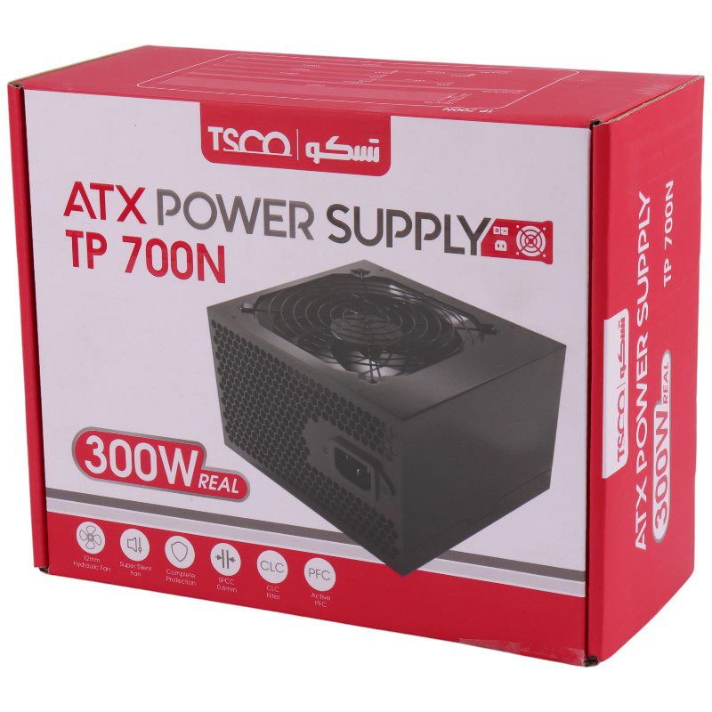 پاور کامپیوتر تسکو TSCO TP-700N 300W Real