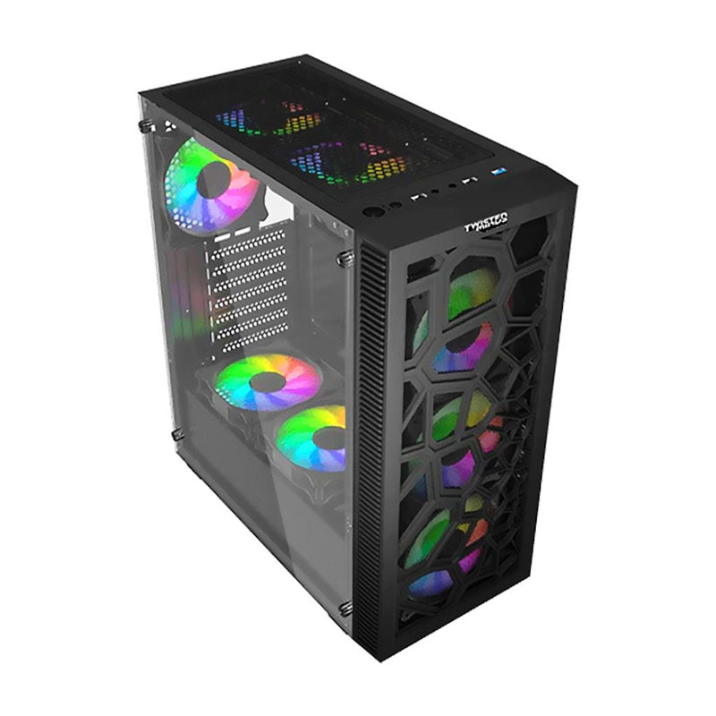 کیس کامپیوتر تویستد مایندز مدل Twisted Minds 03 Spider Black