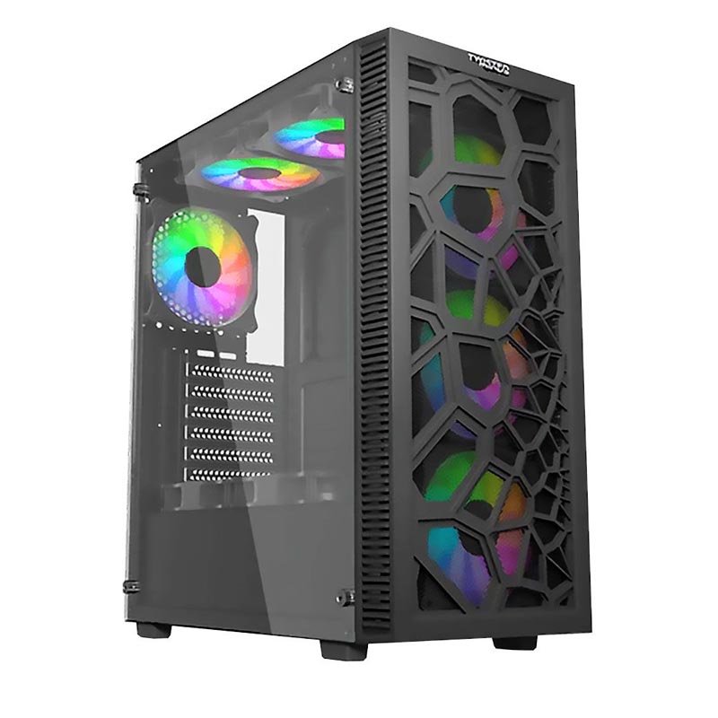 کیس کامپیوتر تویستد مایندز مدل Twisted Minds 03 Spider Black