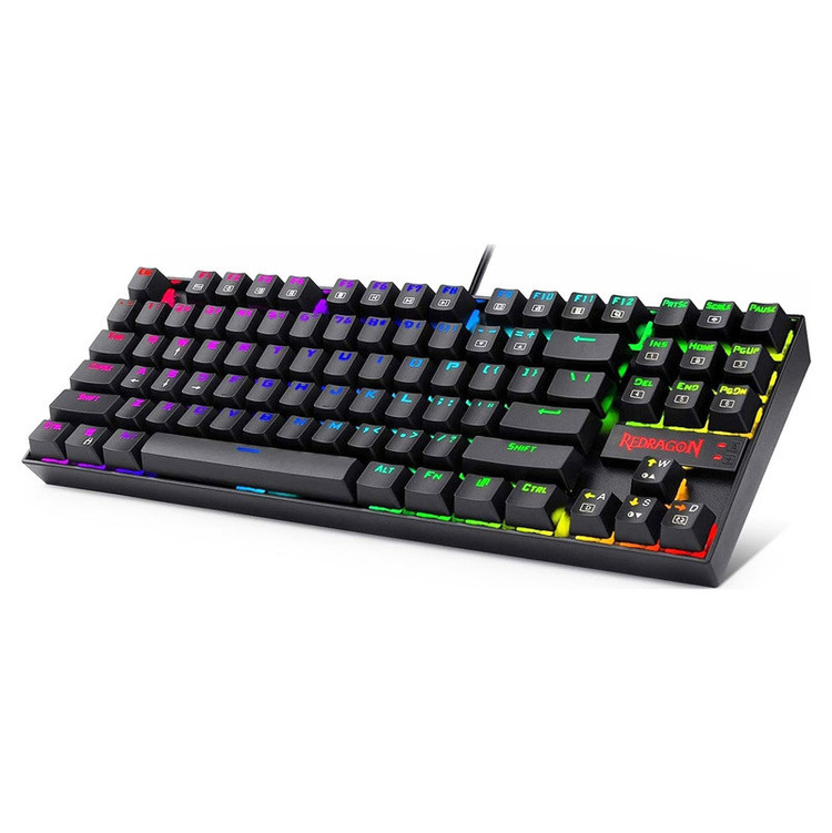 کیبورد تمام مکانیکال ردراگون سوئیچ قرمز Redragon Kumara K552 RGB Black Red SW