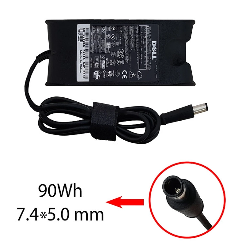 آداپتور لپ تاپ دل Dell 19.5V 4.62A Royal ضخیم