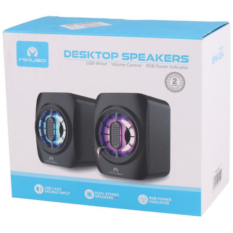 اسپیکر دوتیکه لپ تاپی میکوسو مدل Mikuso SPK-054