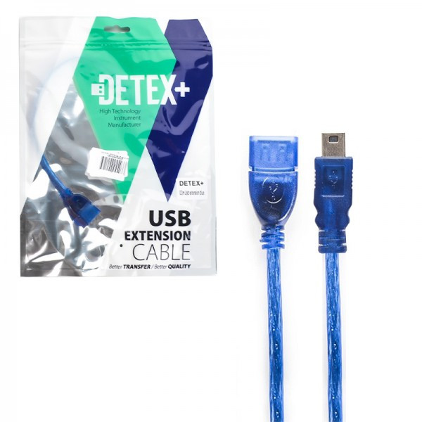 کابل افزایش طول دوربین دیتکس پلاس +DETEX طول 0.3 متر
