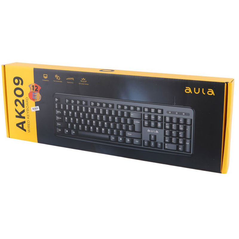 کیبورد سیم دار AULA AK209