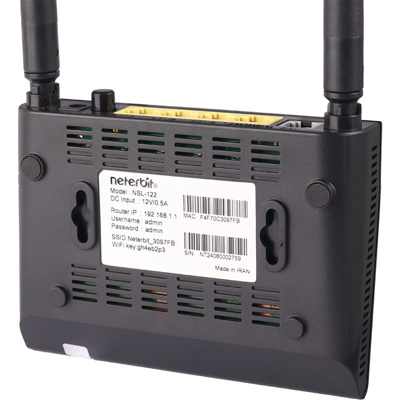 مودم روتر +ADSL2 نتربیت Netrebit NSL-122