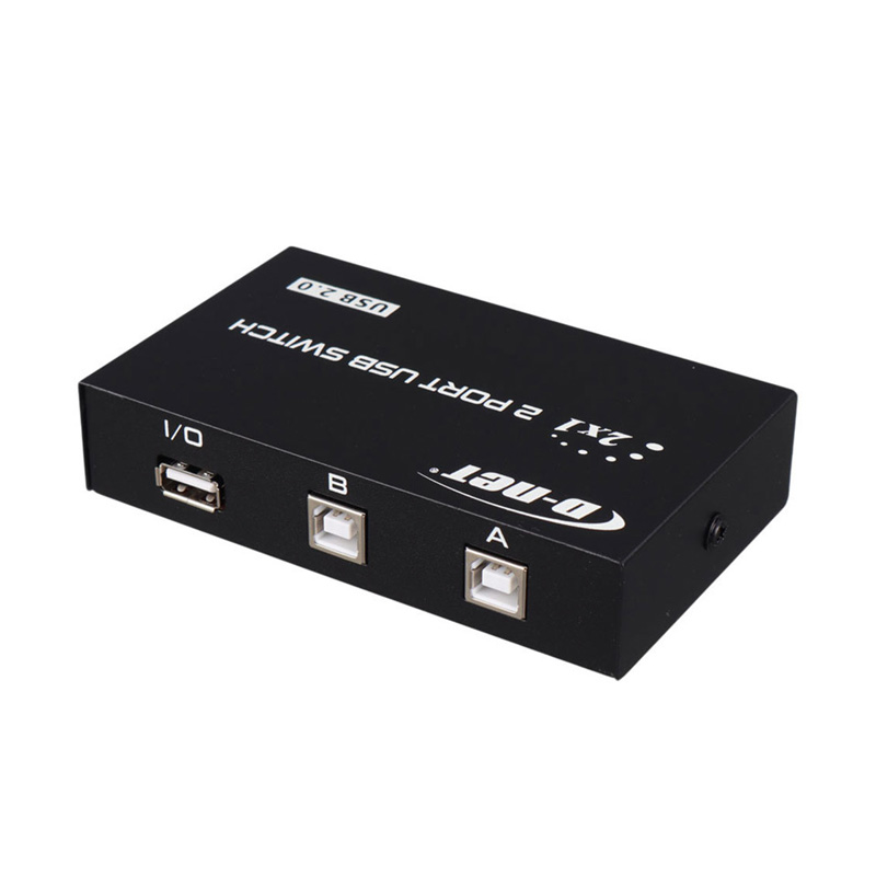 سوئیچ دو پورت پرینتر دستی دی نت D-net