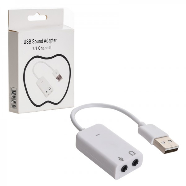 کارت صدا USB اکسترنال 7.1 کاناله مدل K-1206