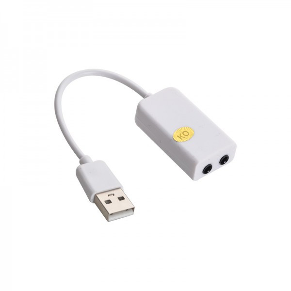 کارت صدا USB اکسترنال 7.1 کاناله مدل K-1206