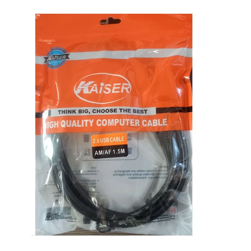 کابل افزایش طول USB2.0 1.5M کایزر KAISER