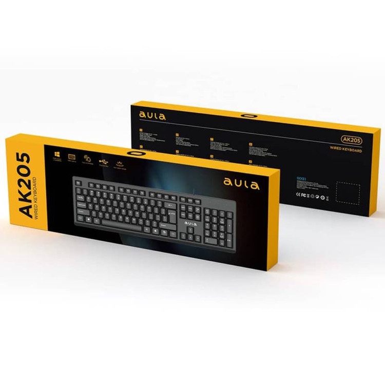 کیبورد سیم دار AULA AK205
